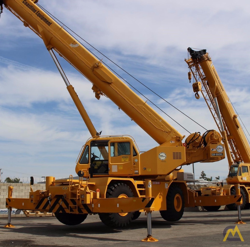 55t Tadano GR-550XL-2 Rough Terrain Crane 9