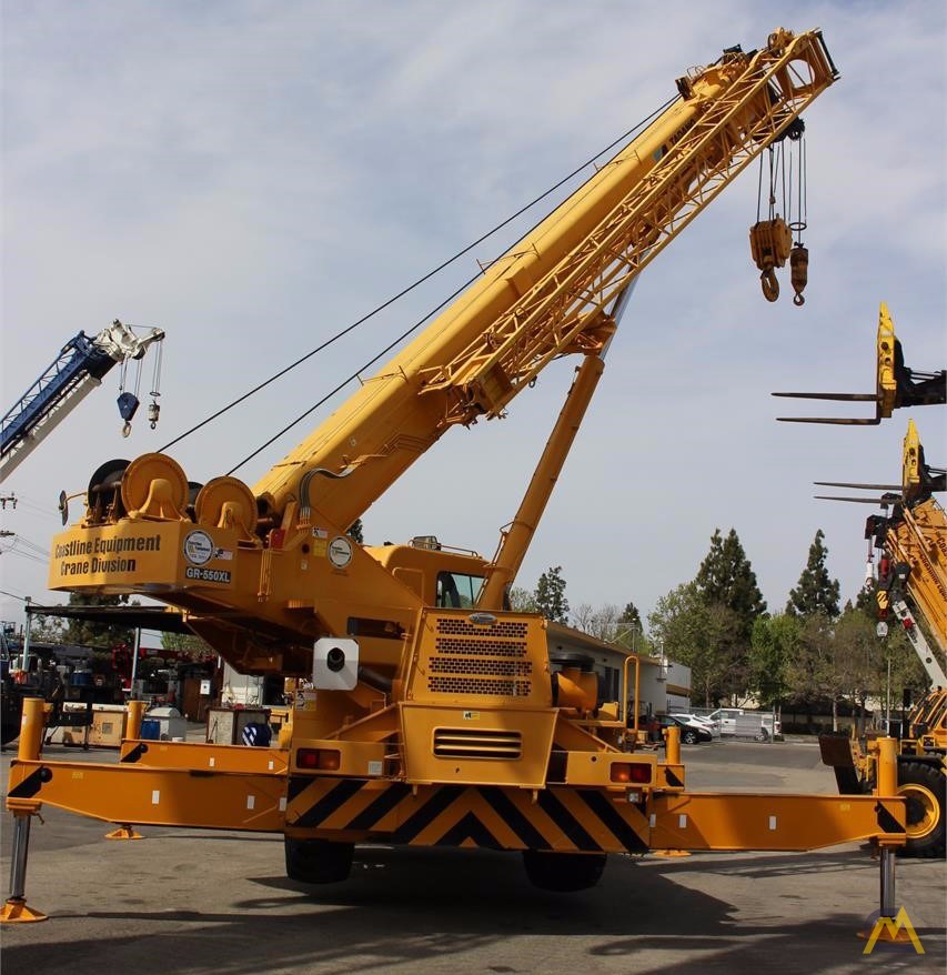 55t Tadano GR-550XL-2 Rough Terrain Crane 12