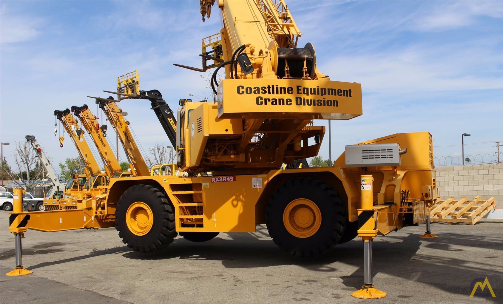 55t Tadano GR-550XL-2 Rough Terrain Crane 13