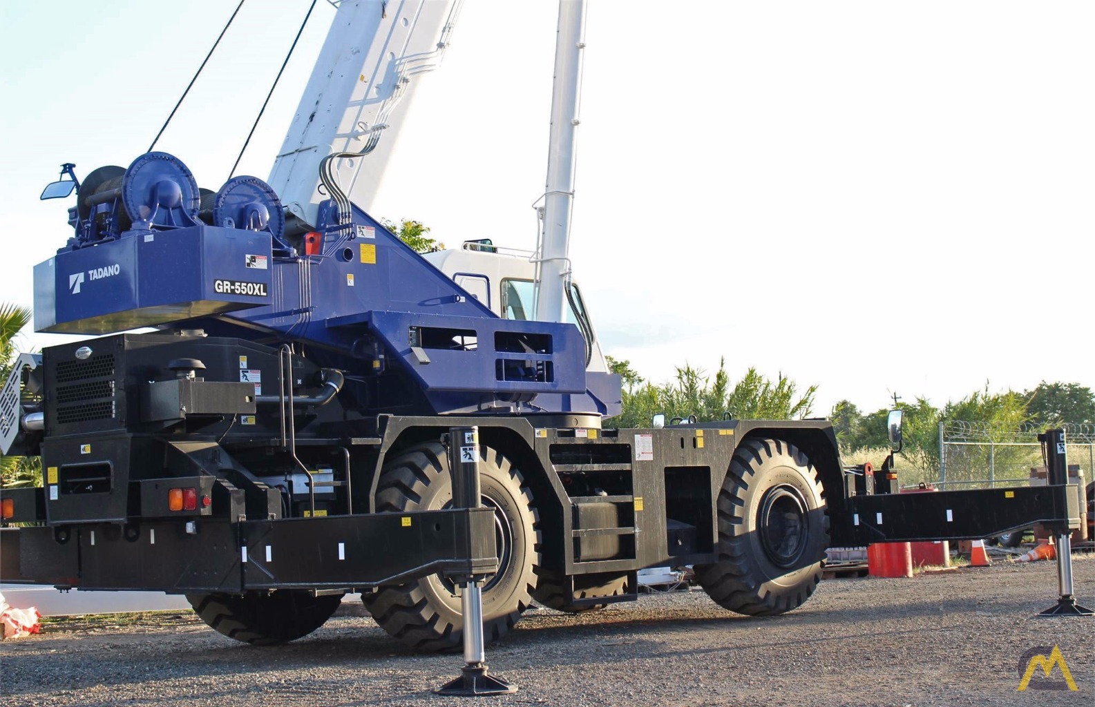 55t Tadano GR550XL-2 Rough Terrain Crane 6