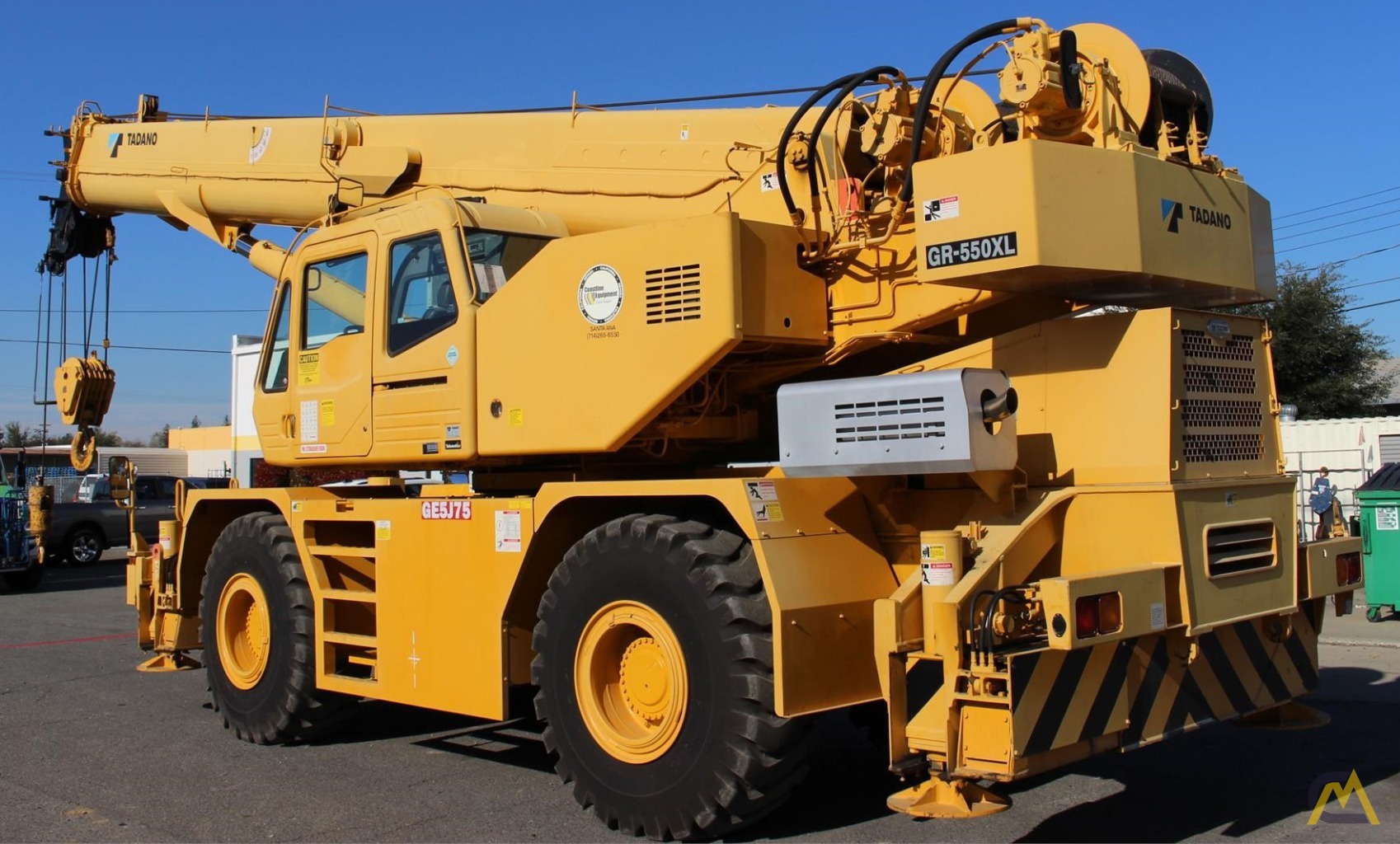 Tadano GR550XL-2 55-Ton Rough Terrain Crane 5