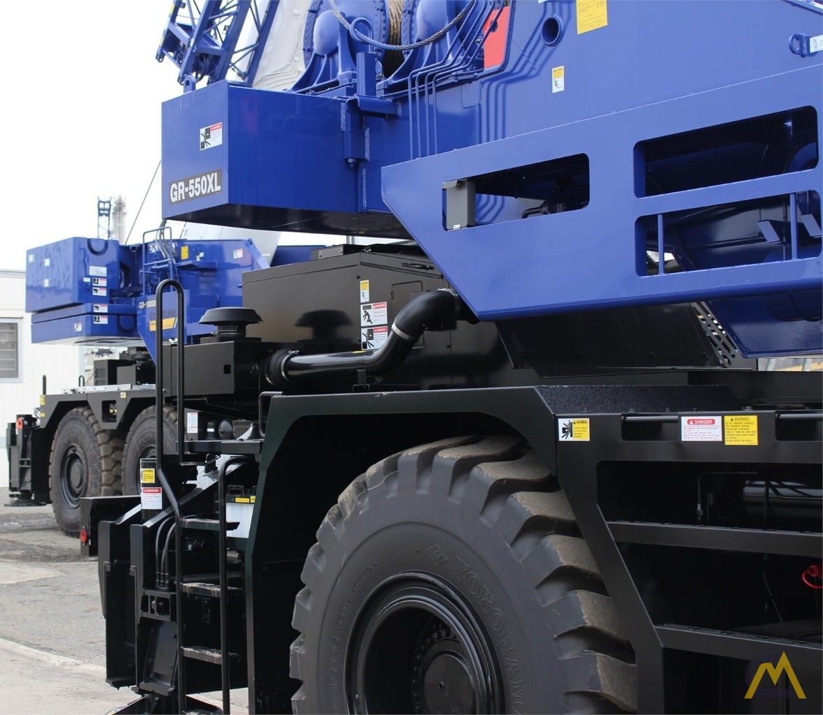 55t Tadano GR550XL-3 Rough Terrain Crane 12