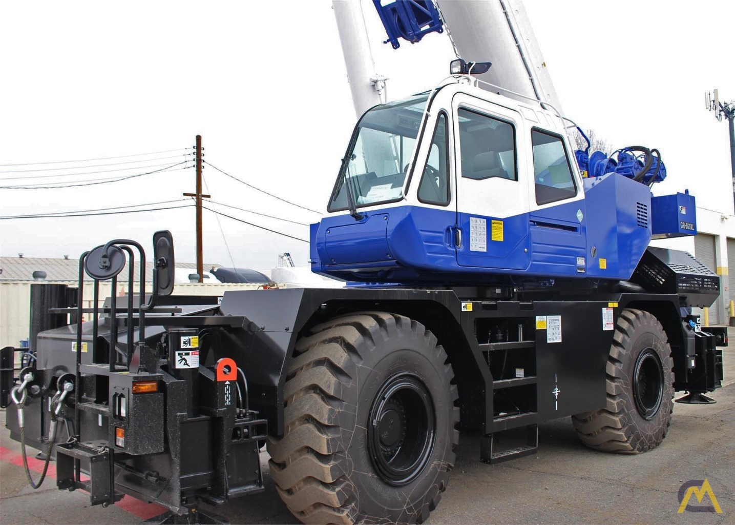 55t Tadano GR550XL-3 Rough Terrain Crane 0