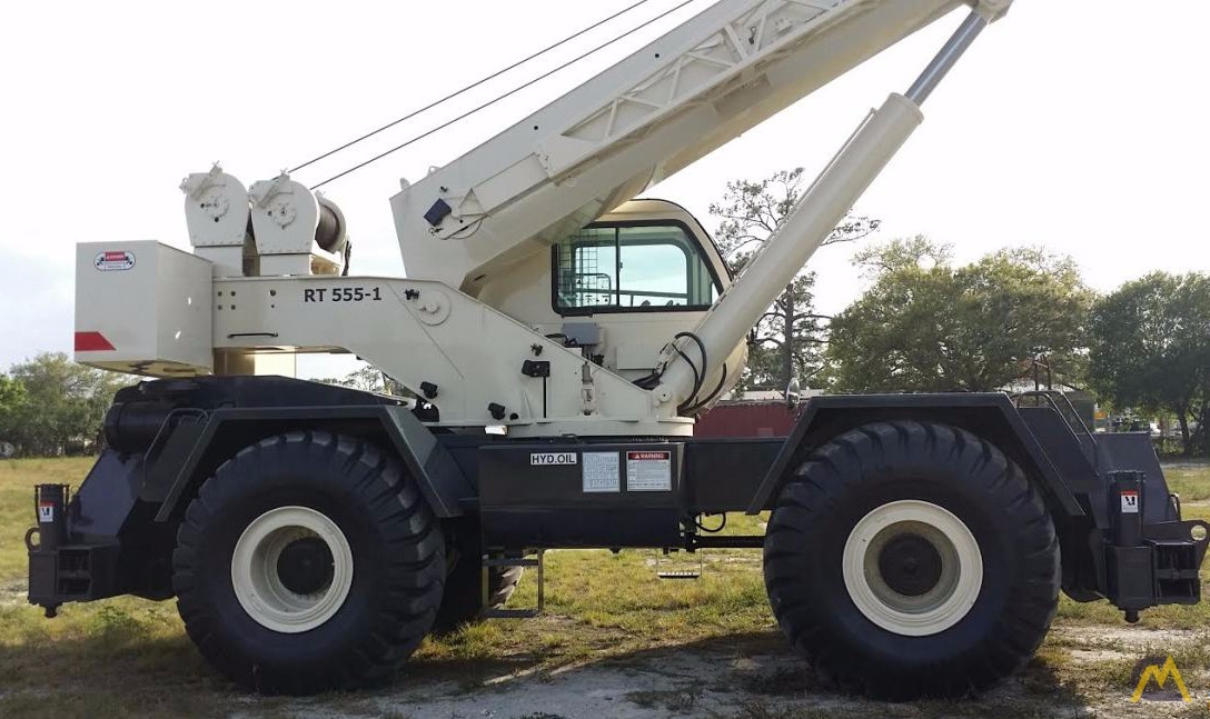 55t Terex RT555-1 Rough Terrain Crane 5