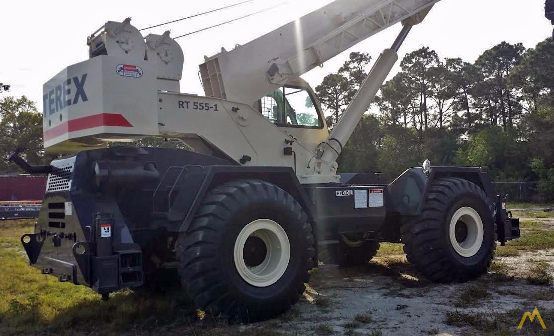 55t Terex RT555-1 Rough Terrain Crane 9