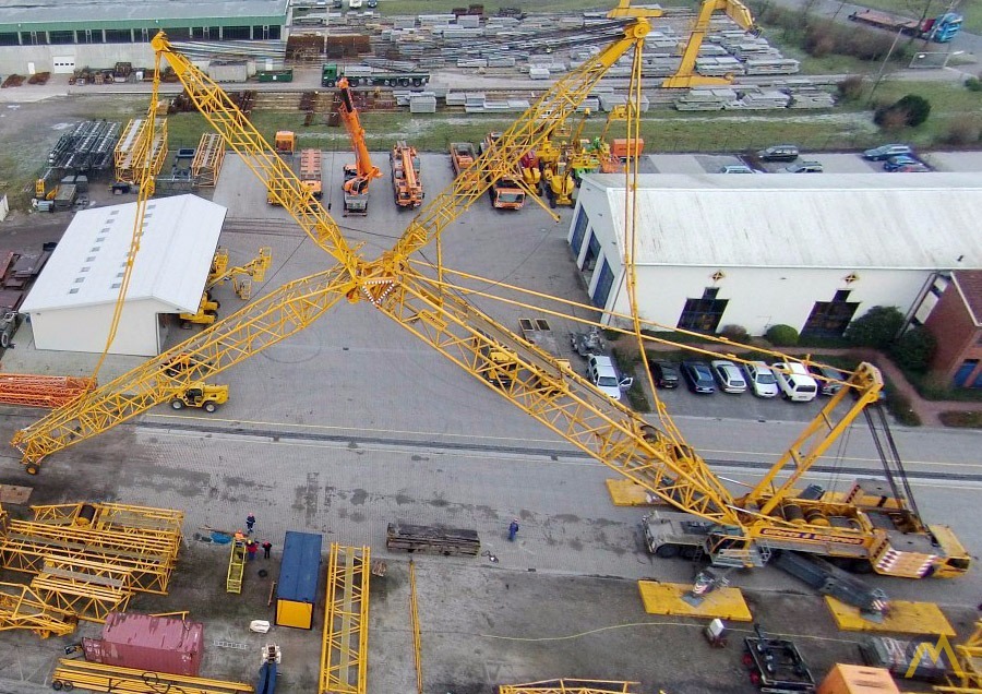 Terex Demag TC 2800-1 600-ton Lattice Boom Truck Crane 1