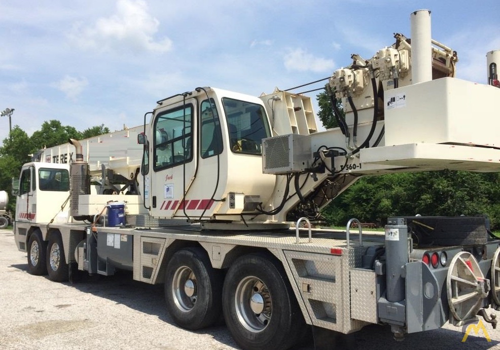 Terex T 560-1 60-Ton Telescopic Boom Hydraulic Truck Crane 0