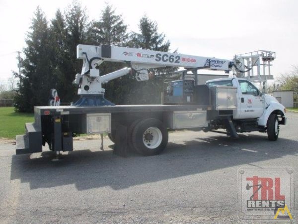 Manitex SC62 3-ton Sign Crane on Ford F-750 3