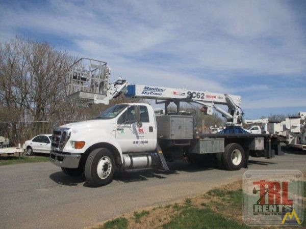 Manitex SC62 3-ton Sign Crane on Ford F-750 7