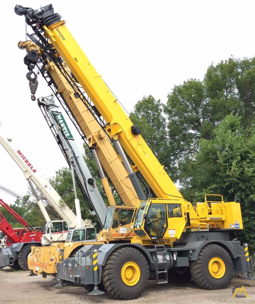 Grove RT765E-2 65-Ton Rough Terrain Crane 0