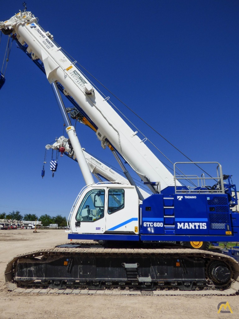 Tadano Mantis GTC-600 66 U.S. Ton Telescopic Crawler Crane 4