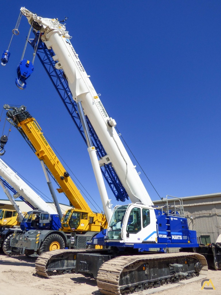 Tadano Mantis GTC-600 66 U.S. Ton Telescopic Crawler Crane 3