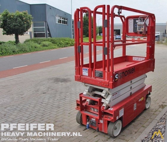 7.79m Snorkel S3219E Scissor Lift 5