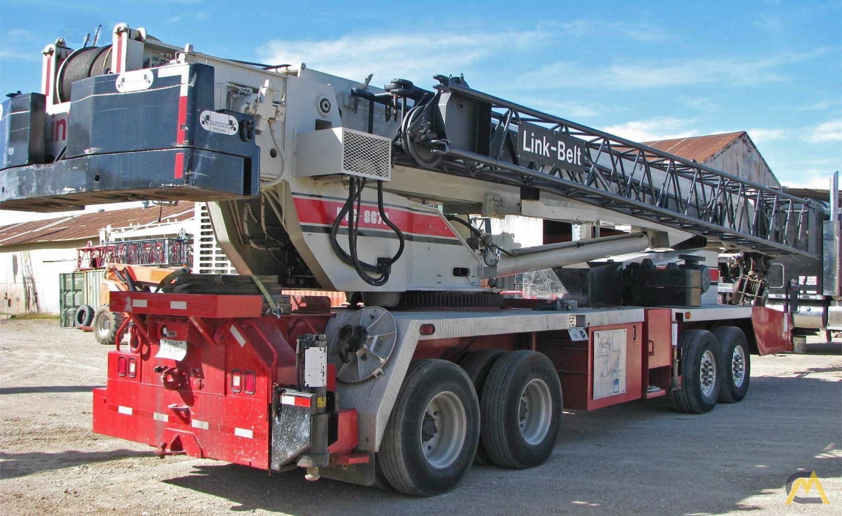 70t Link-Belt HTC-8670 LB Hydraulic Truck Crane 1