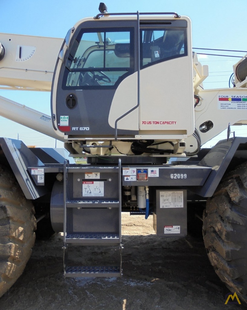 Terex RT 670 70-ton Rough Terrain Crane 11