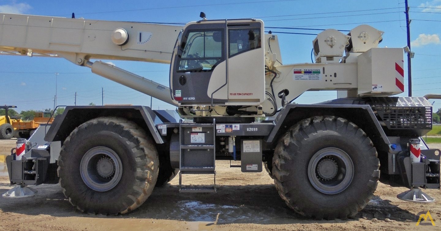 Terex RT 670 70-ton Rough Terrain Crane 1