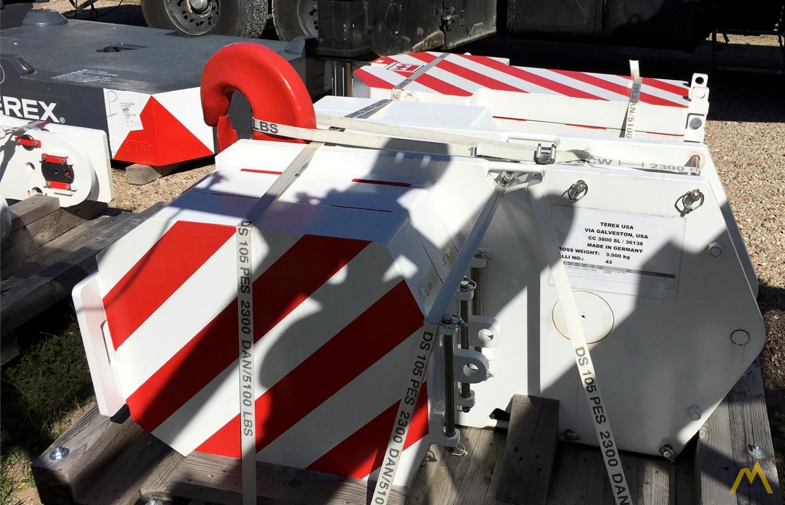 715t Terex SUPERLIFT 3800 Crawler Crane 25