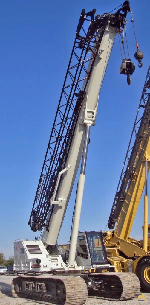 Link-Belt TCC-750 75-Ton Telescopic Crawler Crane For Sale Hoists