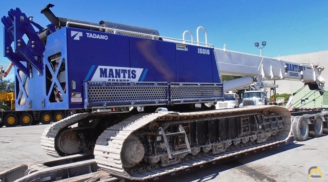 Tadano Mantis 15010 77-Ton Telescopic Boom Crawler Crane 1