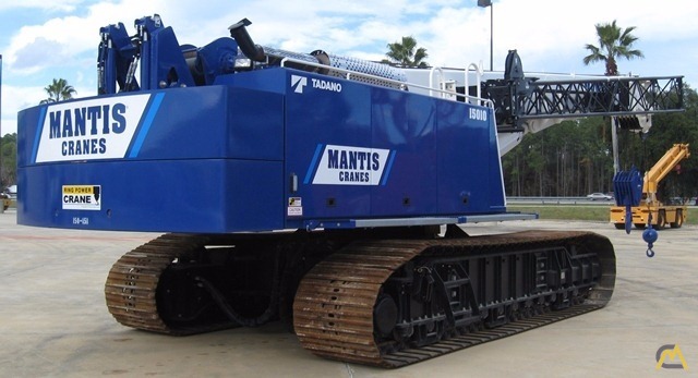 Tadano Mantis 15010 77-Ton Telescopic Boom Crawler Crane 2