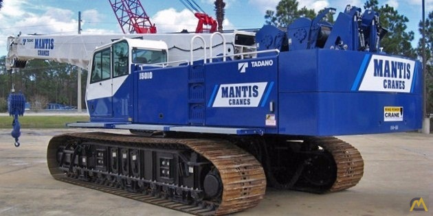 Tadano Mantis 15010 77-Ton Telescopic Boom Crawler Crane 3