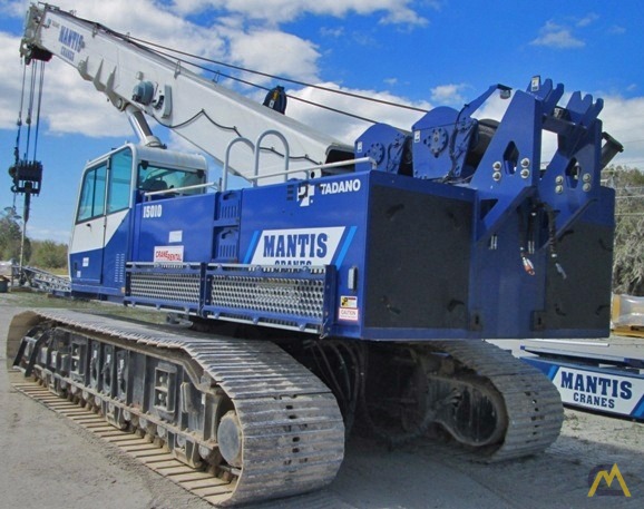Tadano Mantis 15010 77-Ton Telescopic Boom Crawler Crane 4