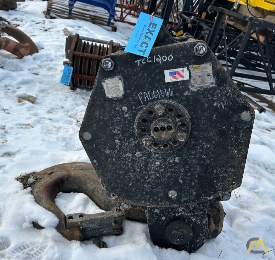 80-ton 5 sheave 9/16th Wire Rope Johnson Load Block 0