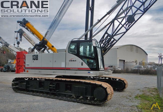 Link-Belt 138HSL 80-Ton Lattice Boom Crawler Crane 2