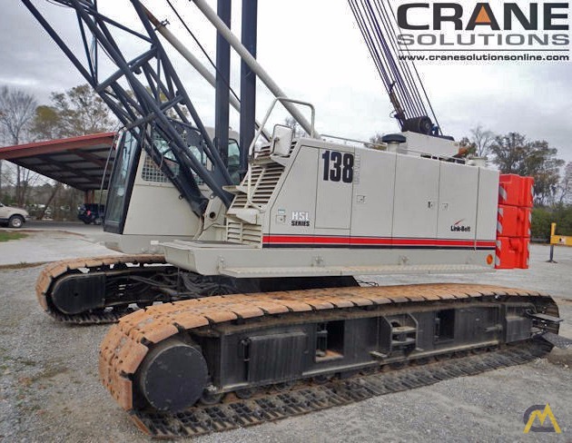 Link-Belt 138HSL 80-Ton Lattice Boom Crawler Crane 3