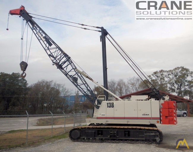 Link-Belt 138HSL 80-Ton Lattice Boom Crawler Crane 4