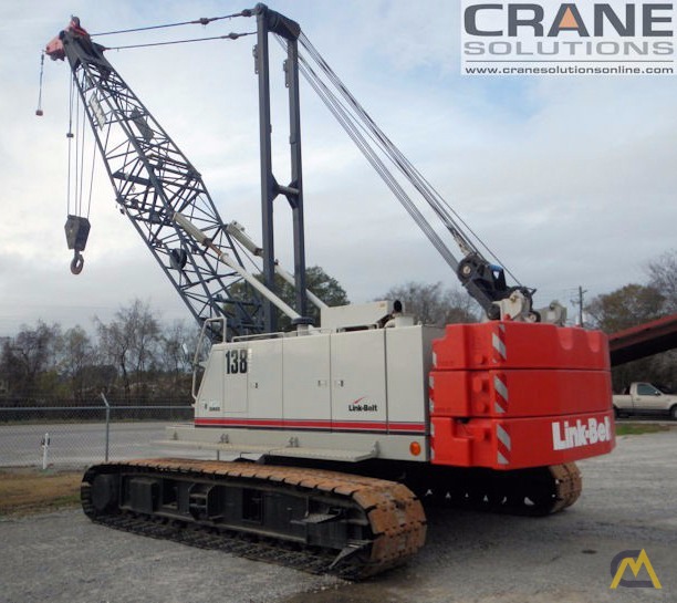 Link-Belt 138HSL 80-Ton Lattice Boom Crawler Crane 5