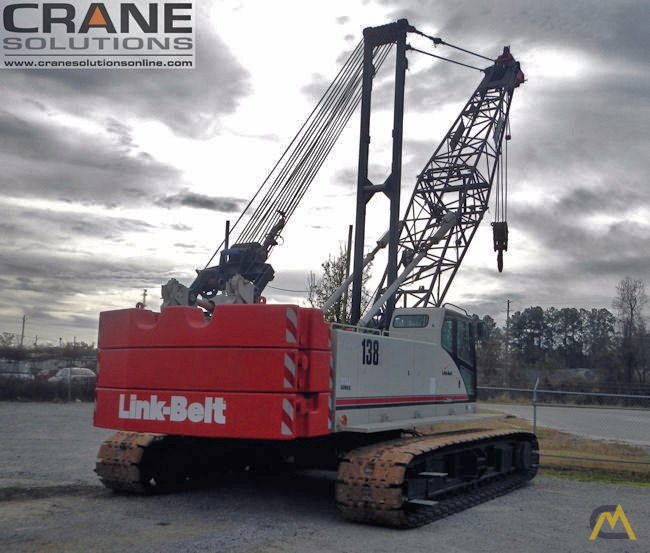 Link-Belt 138HSL 80-Ton Lattice Boom Crawler Crane 6