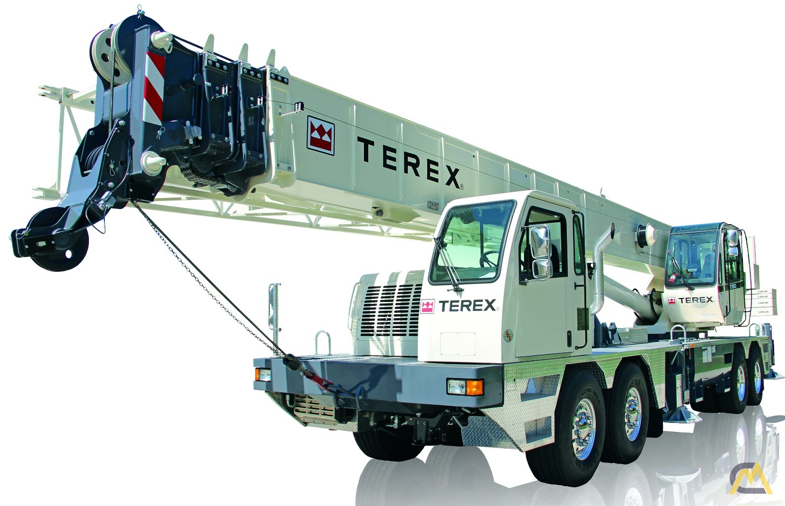 80t Terex T 780 Telescopic Truck Crane For Sale Hoists & Material