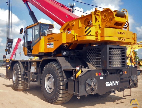 85t Sany SRC885 Rough Terrain Crane 3