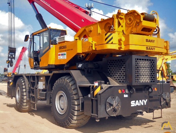 Sany SRC885 85-ton Rough Terrain Crane 3