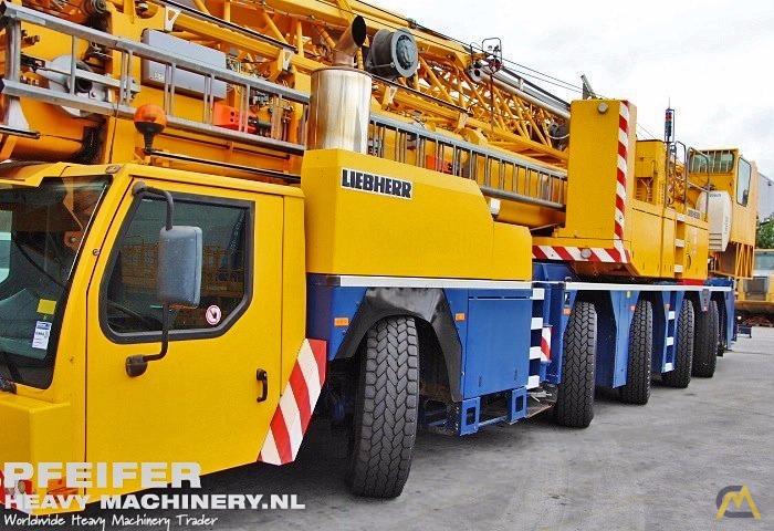 8t Liebherr MK 100 Truck Mounted Self Erecting Tower Crane 8