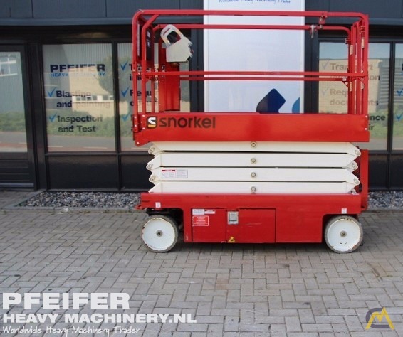 9.9m Snorkel S3226E Scissor Lift 1