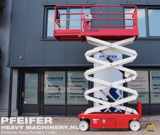9.9m Snorkel S3226E Scissor Lift 7