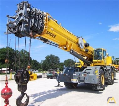 90t GROVE RT890E ROUGH TERRAIN CRANE 0