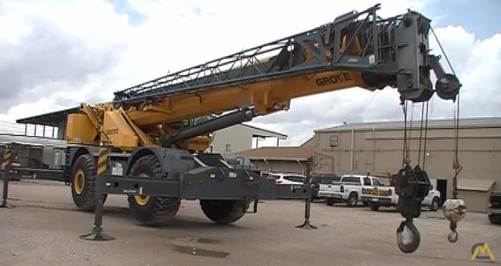 SOLD Grove RT890E 90-Ton Rough Terrain Crane 1