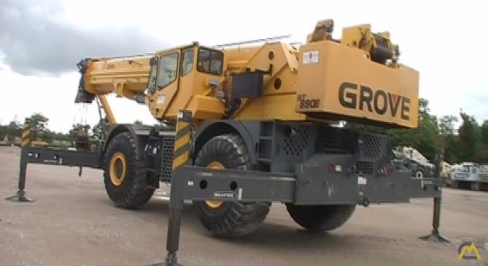 SOLD Grove RT890E 90-Ton Rough Terrain Crane 2