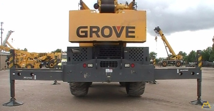 SOLD Grove RT890E 90-Ton Rough Terrain Crane 4