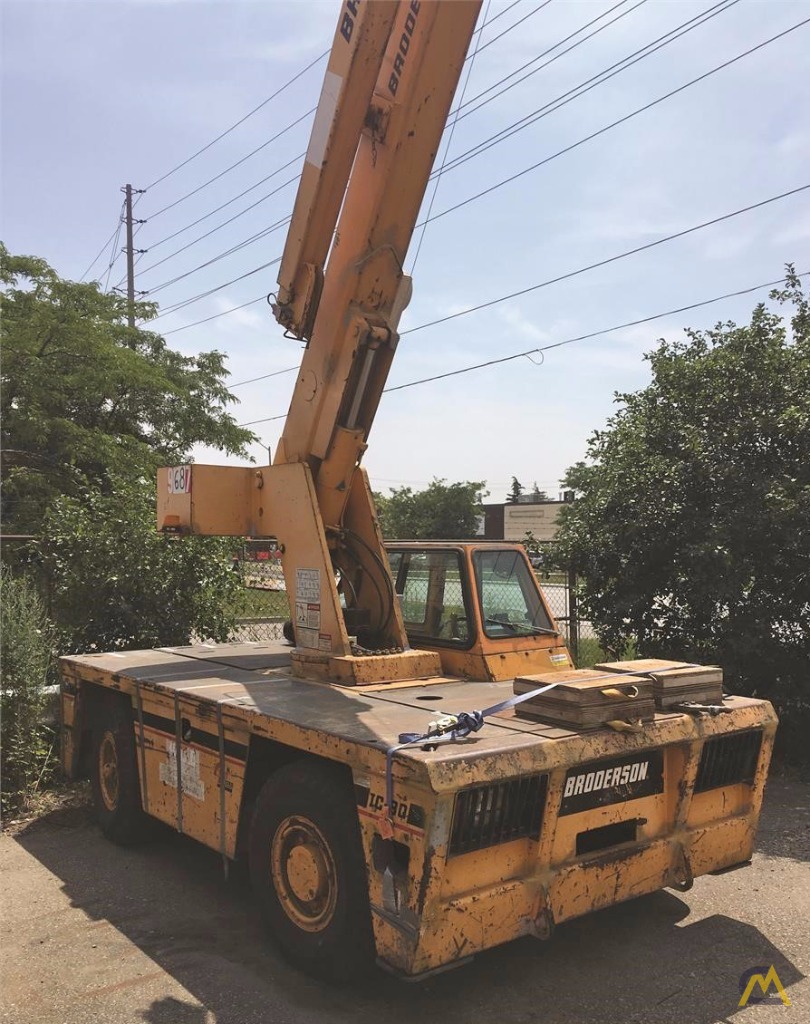Broderson IC-80-3G 9-ton Carry Deck Industrial Crane 0