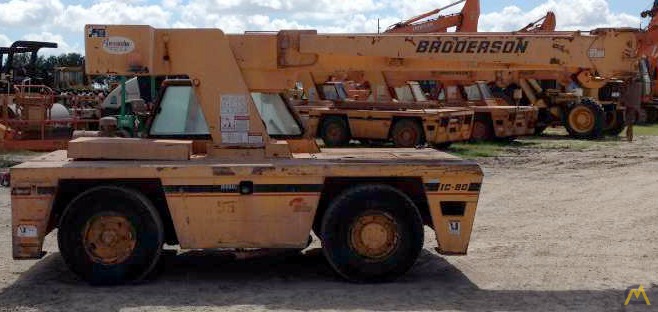 SOLD Broderson IC-80-3G Carry Deck Crane 1