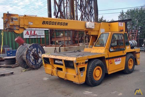 9t Broderson IC-80-3G Carry Deck Crane 0