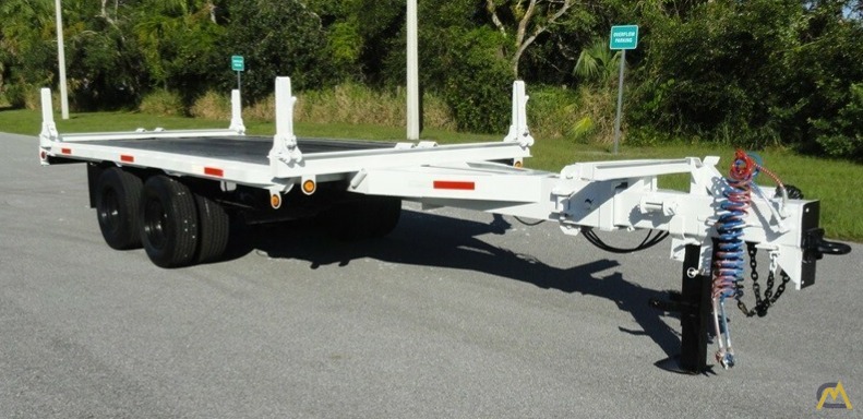 Allegheny FB- 12T Extendable Utility Pole Trailer 1