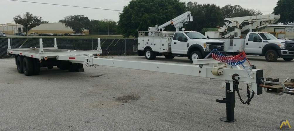 Allegheny FB- 12T Extendable Utility Pole Trailer 15