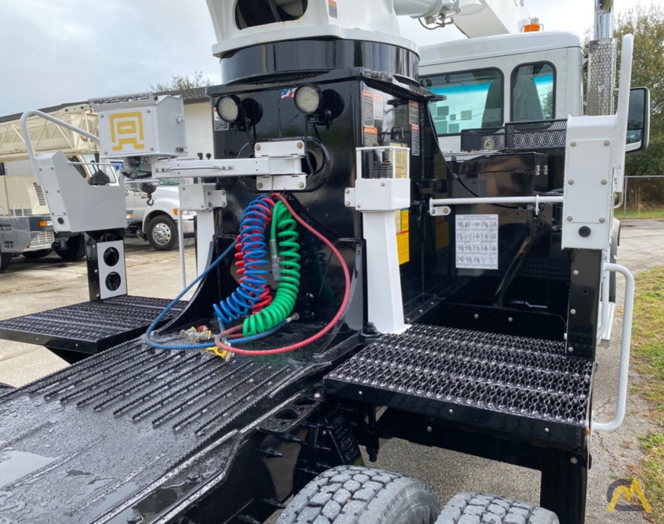 Altec AC30-53T Tractor Mount Boom Truck Crane on Peterbilt 567 19