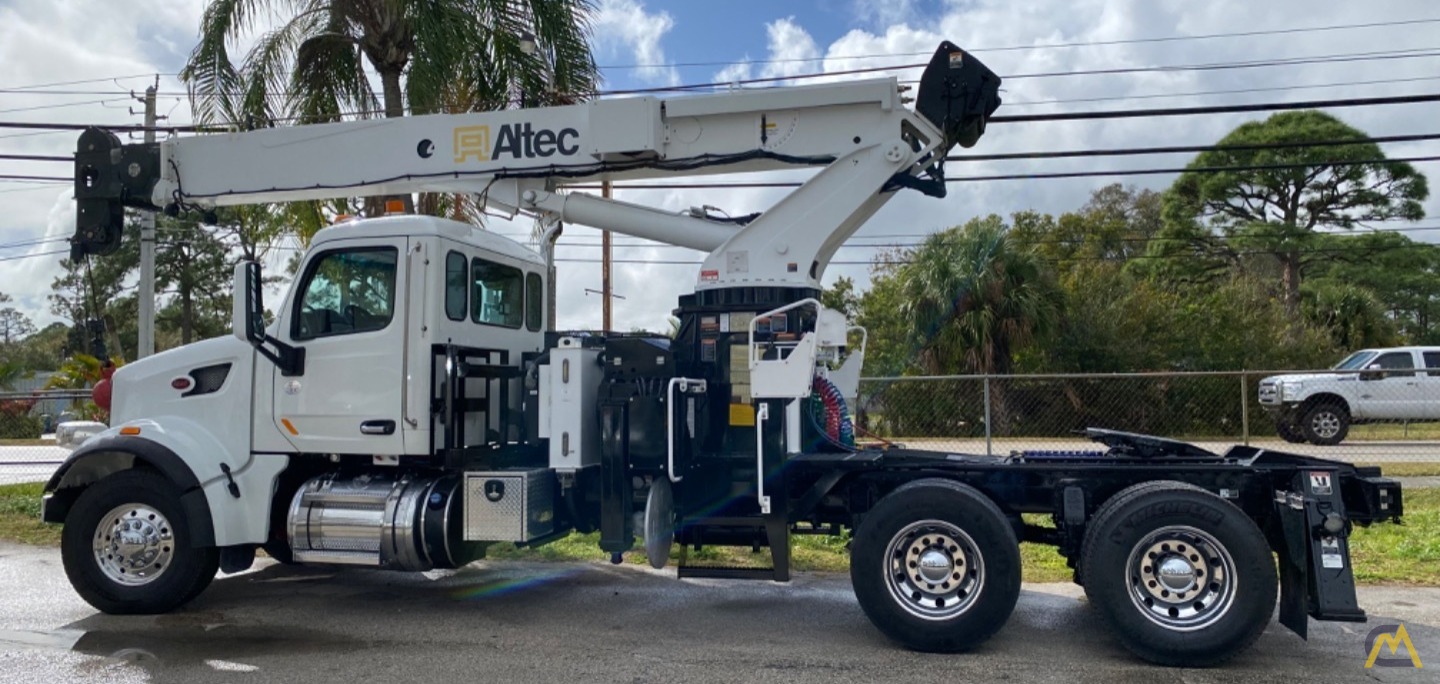 Altec AC30-53T Tractor Mount Boom Truck Crane on Peterbilt 567 7