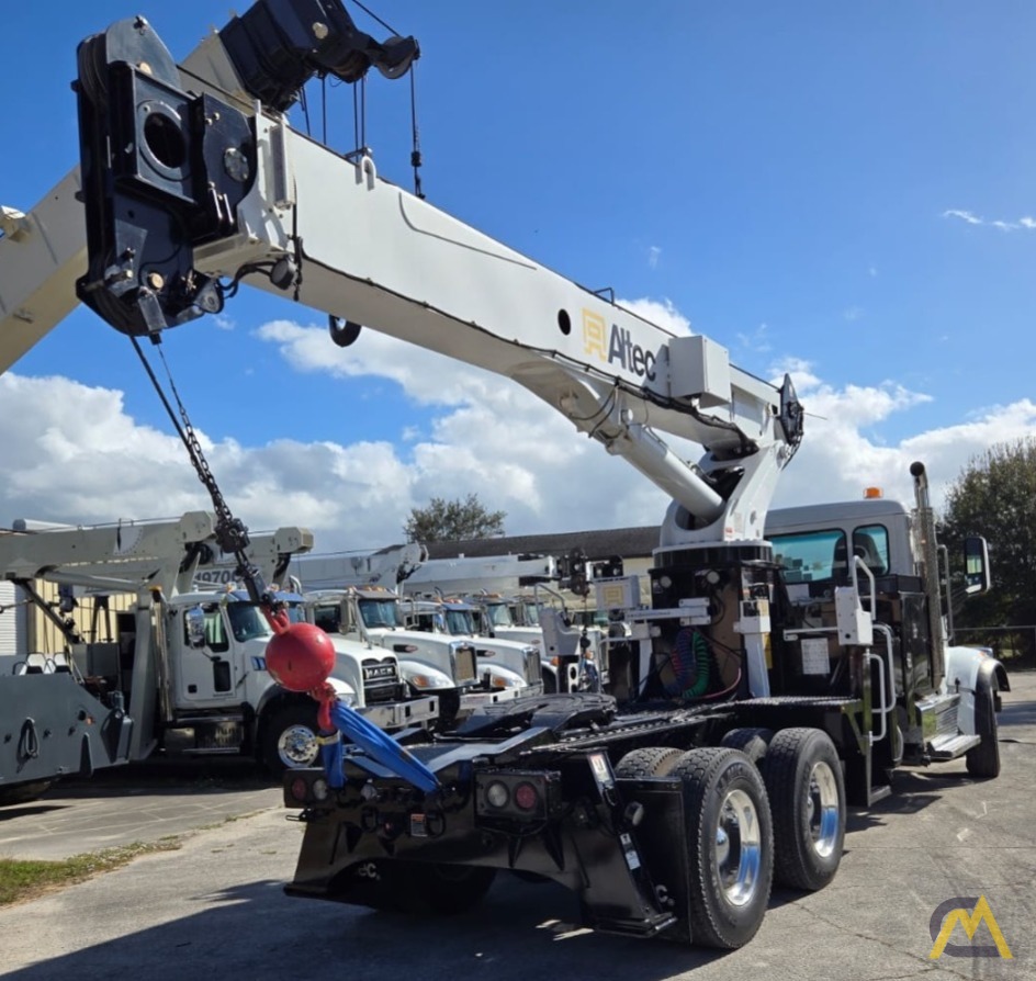 Altec AC30-53T Tractor Mount Boom Truck Crane on Peterbilt 567 11